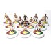 Subbuteo Andrew Table Soccer Portugal EURO 2020 away kit on WSB Professional Bases